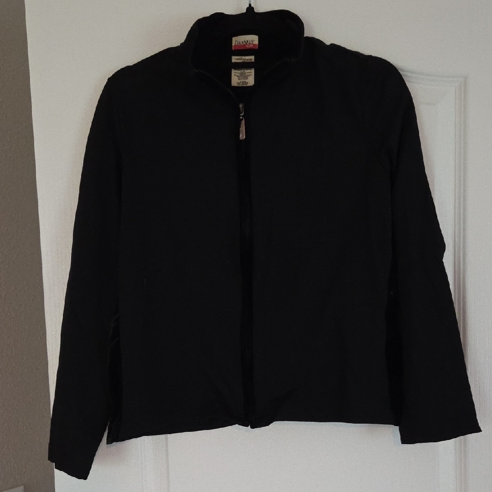 Danskin NOW black Women's Zip-Up Jacket Size 12/14